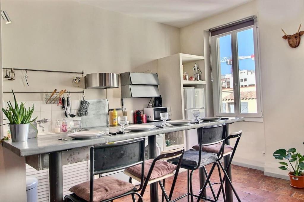 Sc Collection - Charme Et Authenticite Du Panier Appartement Marseilles Buitenkant foto